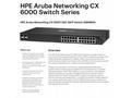 HPE Aruba Networking CX 6000 24G 4SFP Switch R8N88