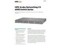 HPE Aruba Networking CX 6000 48G Class4 PoE 4SFP 3