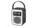 CARNEO D600 Rádio DAB+, FM, BT, black, white