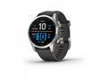Garmin fenix 7s Glass, Silver, Graphite Silicone B