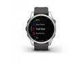 Garmin fenix 7s Glass, Silver, Graphite Silicone B