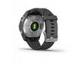 Garmin fenix 7s Glass, Silver, Graphite Silicone B