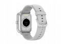 CARNEO Versa HR+, Silver, Sport Band, White