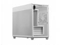 ASUS PRIME AP201, Micro ATX, Transpar., Bílá
