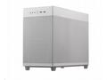 ASUS PRIME AP201, Micro ATX, Transpar., Bílá