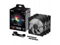 ASUS ventilátor TUF GAMING TR120 ARGB, 3x120mm, če
