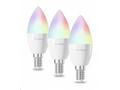 TechToy Smart Bulb RGB 4,4W E14 3pcs set