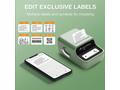 Niimbot Tiskárna štítků B21S Smart, zelená + role 