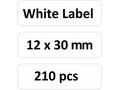 Niimbot štítky RP 12x30mm 210ks White pro D11 a D1