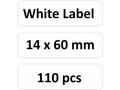 Niimbot štítky RP 14x60mm 110ks White pro D11 a D1