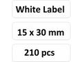 Niimbot štítky RP 15x30mm 210ks White pro D11 a D1