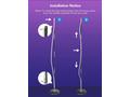 Govee RGBICW Smart Corner Floor Lamp
