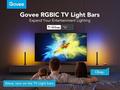 Govee SMART LED RGBIC Panel 38cm pro TV 43-75" - 2