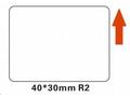 Niimbot štítky R 40x20mm 320ks Bílé pro B21, B21S,
