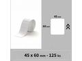 Niimbot štítky R 45x60mm 125ks Bílé pro B21, B21S,