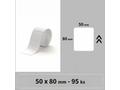 Niimbot štítky R 50x80mm 95ks Bílé pro B21, B21S, 