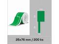 Niimbot štítky na kabely T 25x76mm 200ks Zelené pr