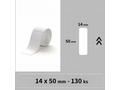 Niimbot štítky RP 15x50mm 130ks Bílé pro D11, D11-