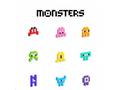 Pixio Voxart - Monsters - Blue, Smart Pixel