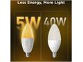 Govee Smart žárovka RGBWW 5W-50W 450lm E14 Long Li