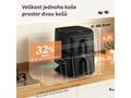 Cosori Turbo Tower horkovzdušná fritéza 10,8l čern
