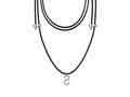 PLAUD Note Pin Lanyard Black - Řemínek na krk, čer
