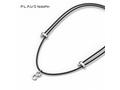 PLAUD Note Pin Lanyard Black - Řemínek na krk, čer
