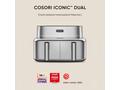 Cosori Iconic Dual 8,6l nerez