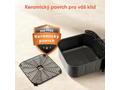Cosori TurboBlaze Pro horkovzdušná fritéza 6.2l, k
