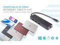i-tec USB 3.1 Type C SLIM HUB 3 Port + Gigabit Eth