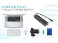 i-tec USB 3.1 Type C SLIM HUB 3 Port + Gigabit Eth