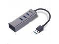i-tec USB 3.0 HUB METAL, 3 porty, USB 3.0 na Gigab