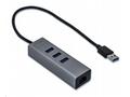 i-tec USB 3.0 HUB METAL, 3 porty, USB 3.0 na Gigab