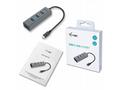 i-tec USB HUB 3.1 Type C METAL, 4 porty, USB 3.0, 