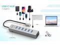 i-tec USB-C nabíjecí HUB Metal, 7 portů, USB-A 3.2