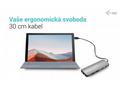 i-tec dokovací stanice USB-C Metal Nano, 2x USB 3.