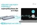 i-tec USB-C Metal Ergonomic 4K 3x Display Docking 