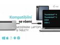 i-tec dokovací stanice USB-C Metal Ergonomic 4K, 3