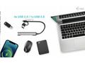 i-Tec USB-A, USB-C Metal HUB 1x USB-C 3.1 + 3x USB