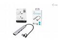 i-Tec USB-A, USB-C Metal HUB 1x USB-C 3.1 + 3x USB