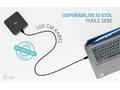 i-tec USB-C DP Dual HDMI Docking Station, Power De
