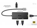 i-tec USB-C Triple 4K HDMI Video Adapter, Power De
