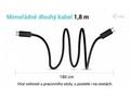 i-tec USB-C Charging Cable 1.8m