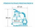 Marimex ProStar Profi 8 písková filtrace