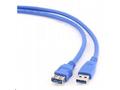 GEMBIRD Kabel USB A-A 1,8m 3.0 prodlužovací, modrý