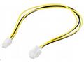 PremiumCord kabel napájecí prodluž. P4(4piny) 34cm