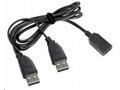 GEMBIRD Kabel USB 2.0 A-A prodlužovací 1m DUÁLNÍ (