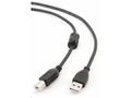 GEMBIRD Kabel USB A-B 1,8m 2.0 HQ s ferritovým jád