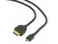Gembird kábel HDMI (M) na micro HDMI (M), 3m, čier