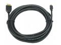 Gembird kábel HDMI (M) na micro HDMI (M), 3m, čier